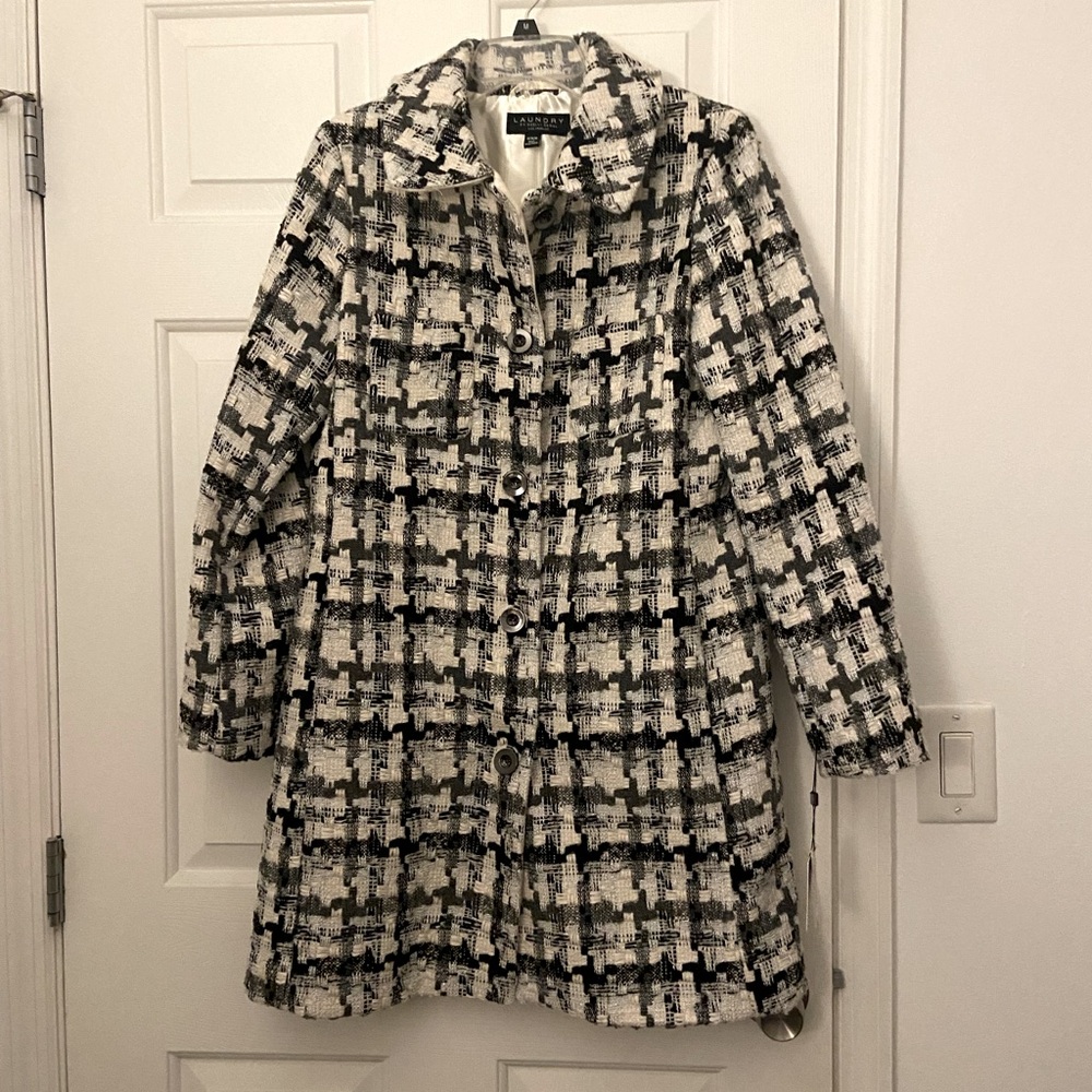 Size M Peacoat from Laundry by Shelli Segal, tags still on